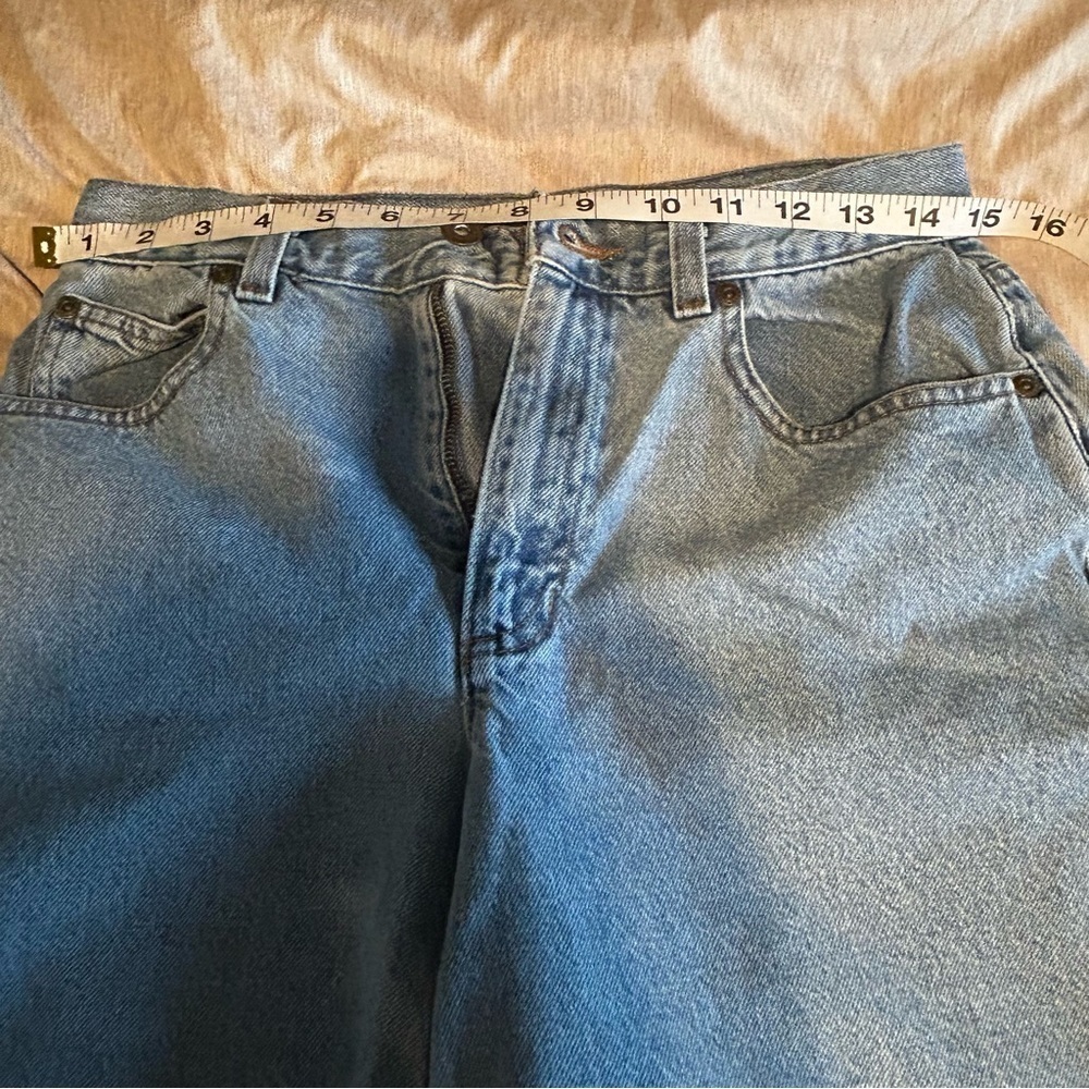 Vintage 90s Y2K Liz Claiborne Blue Mom Jean Denim Shorts - Picture 5 of 8